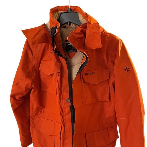 Craghoppers EU Large Mens Winter Coat Orange